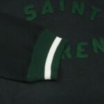 サンローラン 22AW 689395 Y36SV ロゴ フェルト レタリング レース パーカー イタリア製 ブラック 買取実績 画像