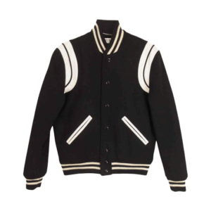 サンローラン 354718 Y180W テディ ジャケット レザー トリム ブラック 買取実績