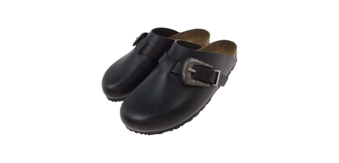 サンローラン 687617 スムースレザー ニコルズ クロッグ サンダル ブラック 買取実績