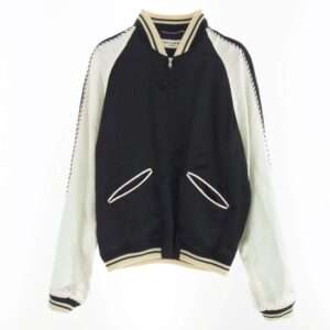 サンローラン 14SS 345802 YM61U エディ期 14SS 国内正規品 レーヨン サテン テディ ジャケット スーベニア ブルゾン スカジャン 買取実績