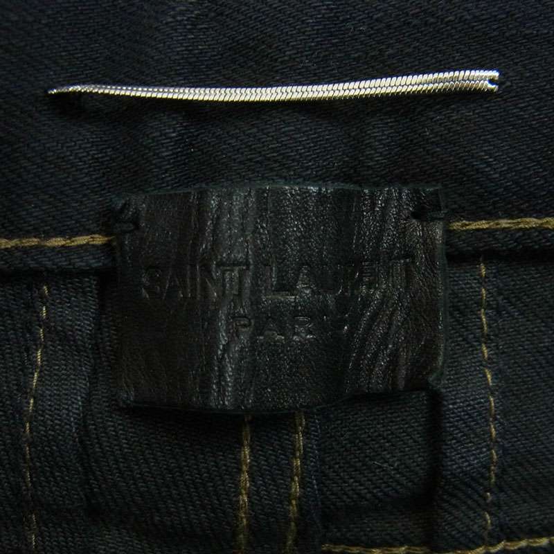 サンローラン 16AW 391659 Y851I エディ期 Destroyed Skinny Jeans デストロイ ダメージ スキニー デニム パンツ 買取実績 画像