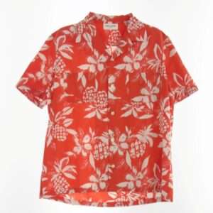 サンローラン 17SS 415167 Y316P ハイビスカス パイナップル柄 アロハ 半袖 シャツ 買取実績