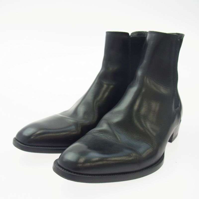 サンローラン 375680 サイドゴア レザー チェルシー ブーツ 買取実績 画像
