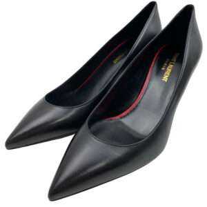 サンローラン 480093 ポインテッドトゥ レザー ヒール パンプス 買取実績