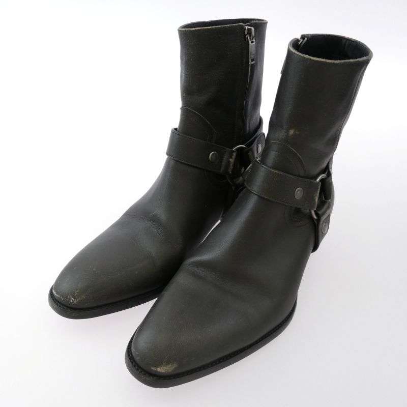サンローラン 549521 WYATT HARNESS BOOTS ワイアット ハーネス ブーツ 買取実績 画像