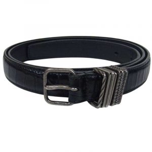 サンローラン 649240 型押し レザー ベルト 買取実績 画像