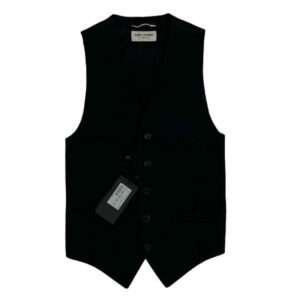 サンローラン 370568 Y639H エディ期 裏地シルク100% ウールギャバジン クラシック ベスト 買取実績