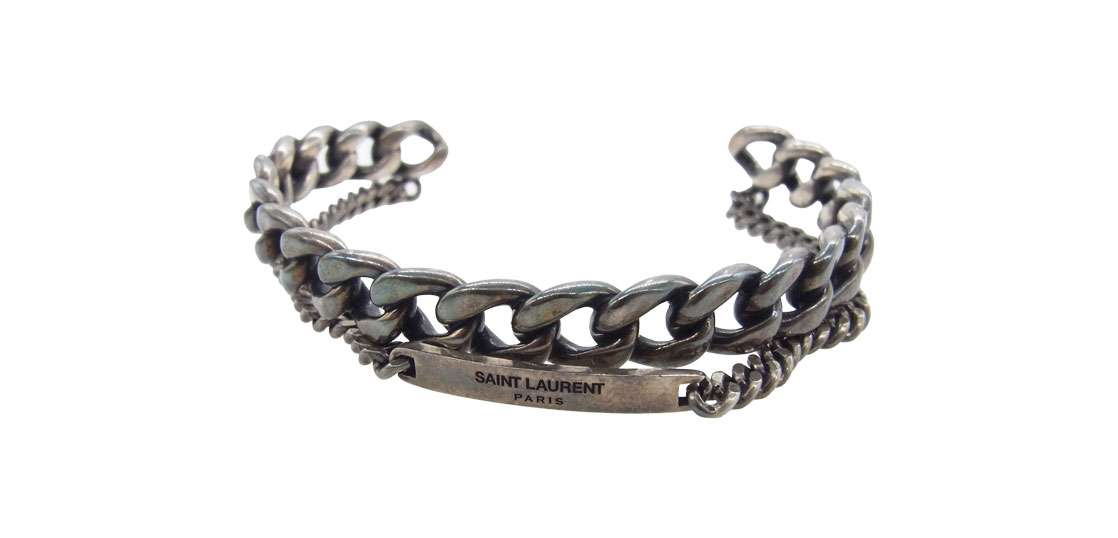 サンローラン Gourmette Cuff 買取実績