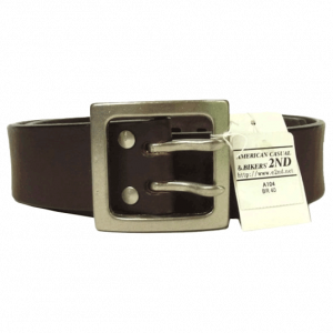 サムライジーンズ ダブルピンバックル レザー カーブ レザーベルト 買取実績