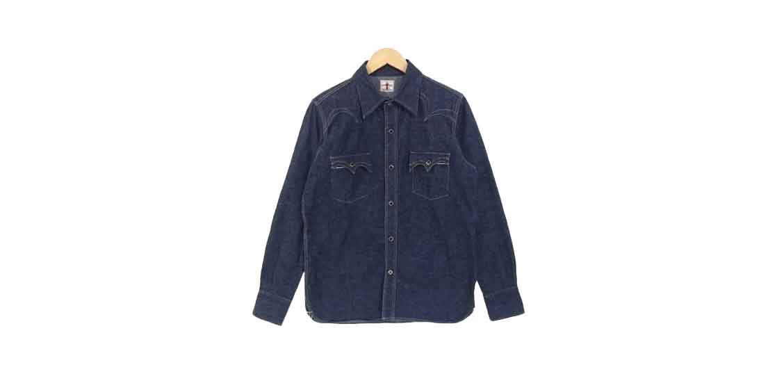 サムライジーンズ SWD-L01 セルビッチ デニム ウエスタンシャツ 買取実績