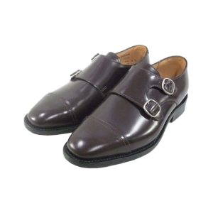 サンダース  ダブルモンク レザー シューズ買取実績