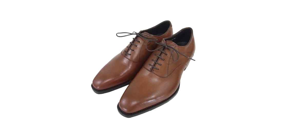 三陽山長 KURANOSUKE サドルプレーントゥ Q74-43-002-56 レザーシューズ 買取実績 画像