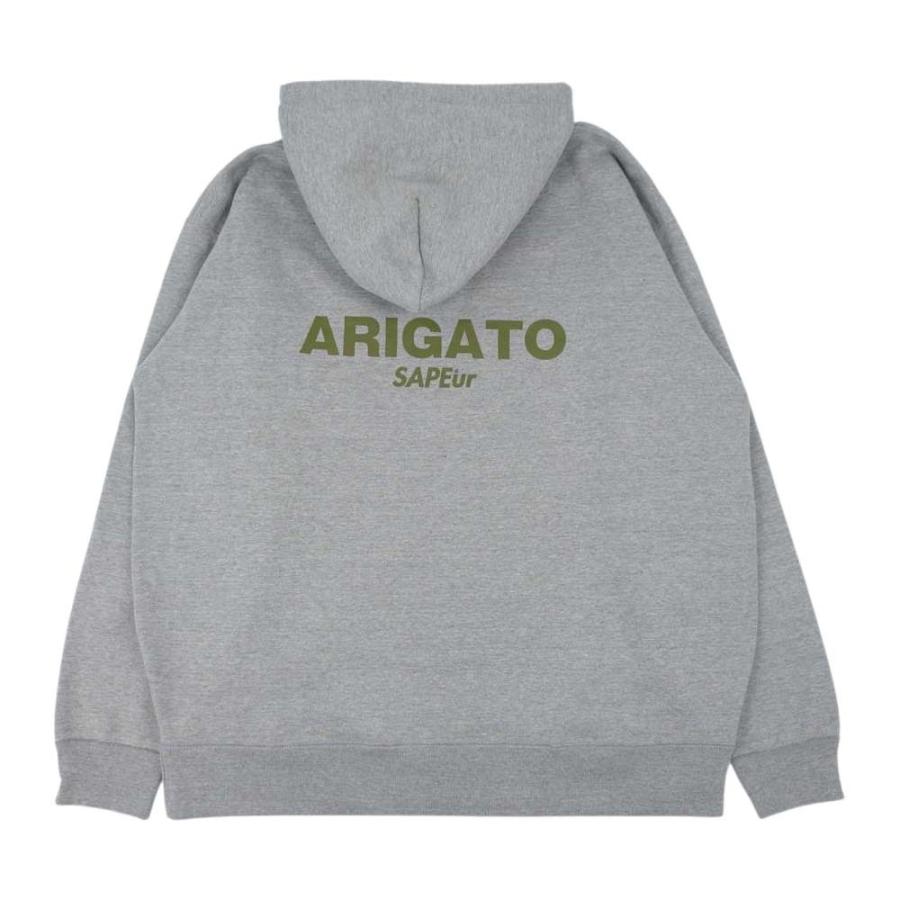 サプール パーカー ARIGATO ロゴ 迷彩 買取実績 画像