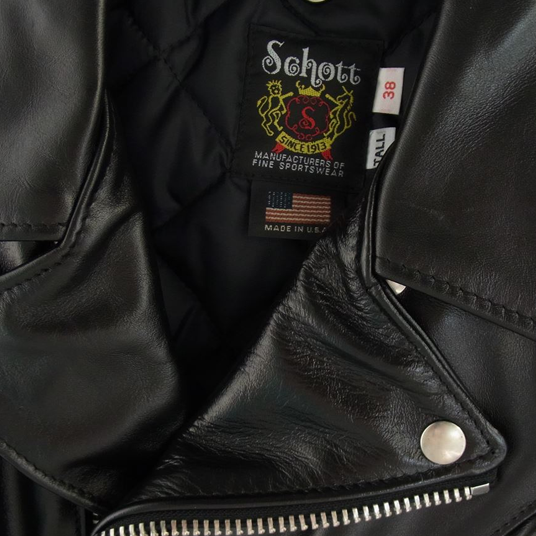 ショット 7823950087 613UHT HORSEHIDE ONESTAR TALL ダブルライダースジャケット 買取実績 画像