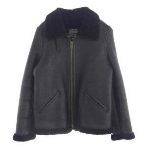 ショット ロンハーマン別注 USA製 B-6 ムートン ボア レザー フライト ジャケット 買取実績