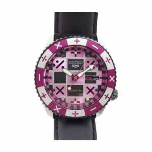 セイコー 5SPORTS SBSA033 ジョジョの奇妙な冒険 黄金の風 トリッシュ・ウナ モデル 買取実績