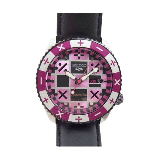 ジョジョの奇妙な冒険  腕時計 SEIKO トリッシュ・ウナ モデル 未使用 セイコー 5SPORTS SBSA033 ジョジョの奇妙な冒険 黄金の風 トリッシュ