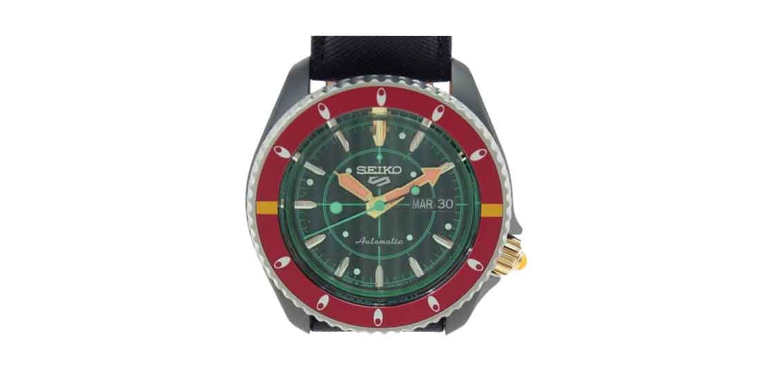 セイコー ジョジョの奇妙な冒険 黄金の風 ナランチャ・ギルガ モデル リストウォッチ 買取実績