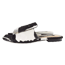 セルジオロッシ A80380-MVIZ98-9003-170 SR1 ポニー ハラコ フラット サンダル 画像