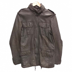 シシ M-65タイプ レザー ミリタリー ジャケット 買取実績