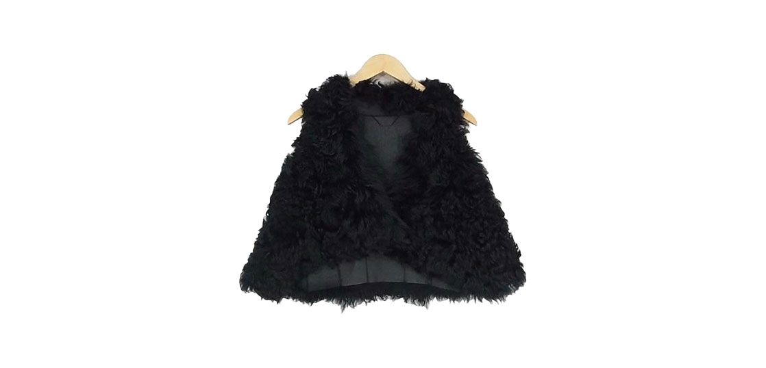 シシ シープスキン ムートン レディース ベスト ジレ 買取実績