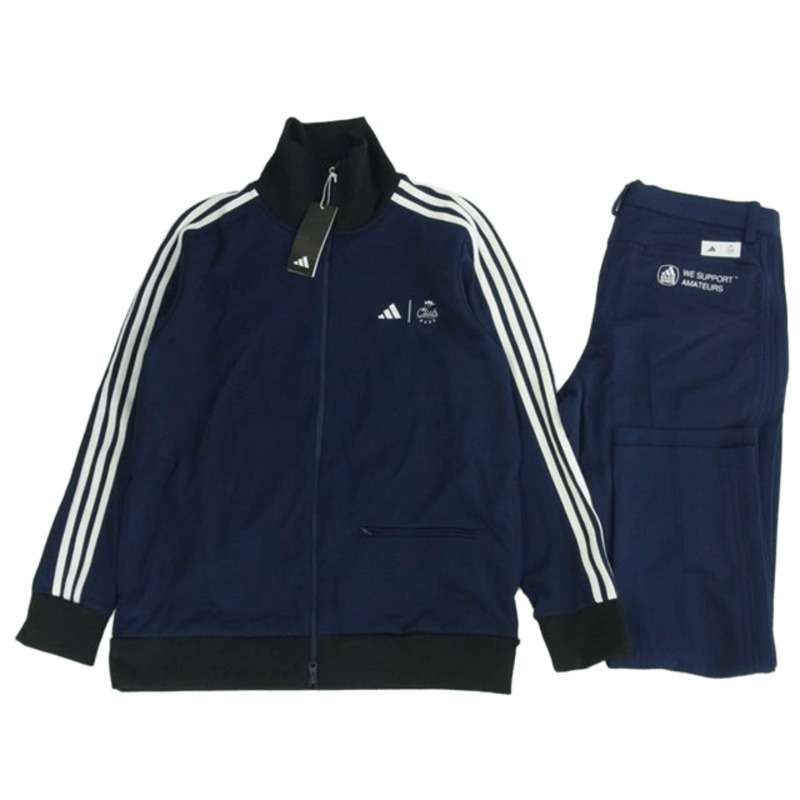 アディダス IT6869 IT6870 クラブハウス トラック ジャケット ワイド パンツ セットアップ 買取実績　画像