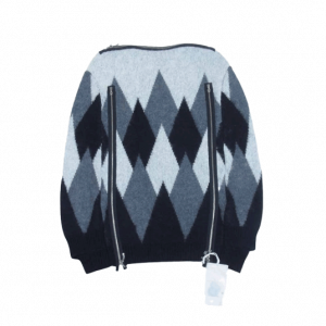 ソロイスト ボートネック ジップデザイン ケープ ポンチョ ニット 買取実績
