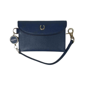 ソメスサドル レザー 牛革 パスケース 日本製 ネイビー系買取実績