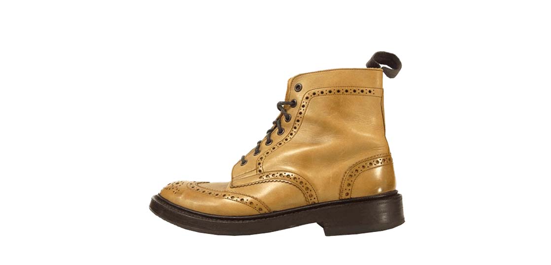 ソフネット × トリッカーズ M7143 カントリーブーツ サイドジップ 買取実績