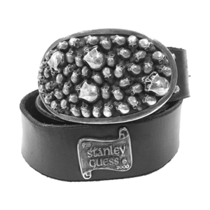 スタンリーゲス マルチスカル オーバル ダイヤ入り バックル レザーベルト 買取実績