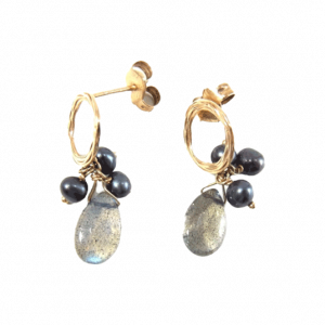 スタージュエリー ラブラドライト パール ピアス 買取実績