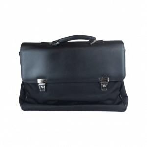 エステーデュポン プッシュロック ブリーフケース ビジネス バッグ ブラック 買取実績