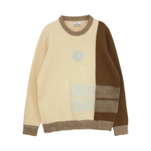 ストーンアイランド 7315539D2 ロゴ プルオーバー ニット セーター オフホワイト 買取実績