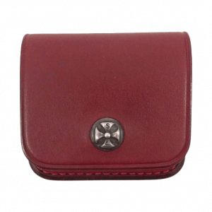 ストップライト BOOTS LEATHER アイアンクロスボタン コインケース レッド 買取実績