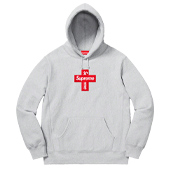 ストリートブランド シュプリーム Cross Box Logo Hooded Sweatshirt 画像