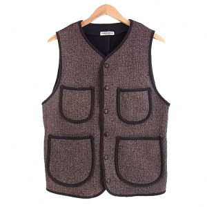 ステュディオダルチザン 4260 撚り杢デザイン ワークベスト 買取実績