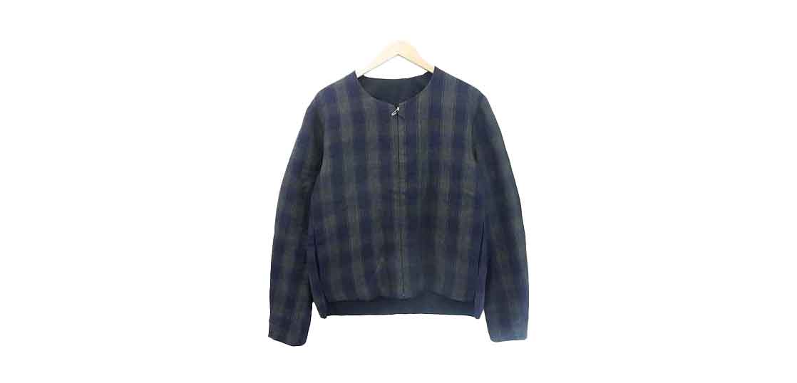サンシー CHECK LINEN REVERSIBLE BLOUSON 買取実績