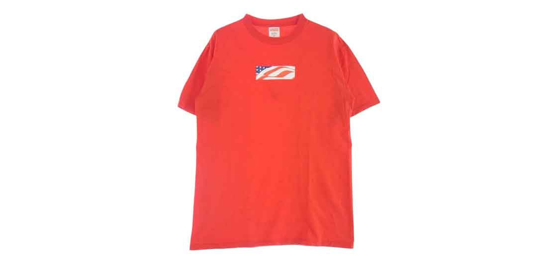 シュプリーム 01AW PATRIOT BOX LOGO TEE AMERICAN FLAG 買取実績
