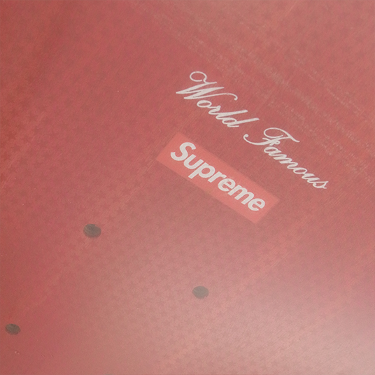 シュプリーム 08AW Stained Logo Deck スケートボード 買取実績