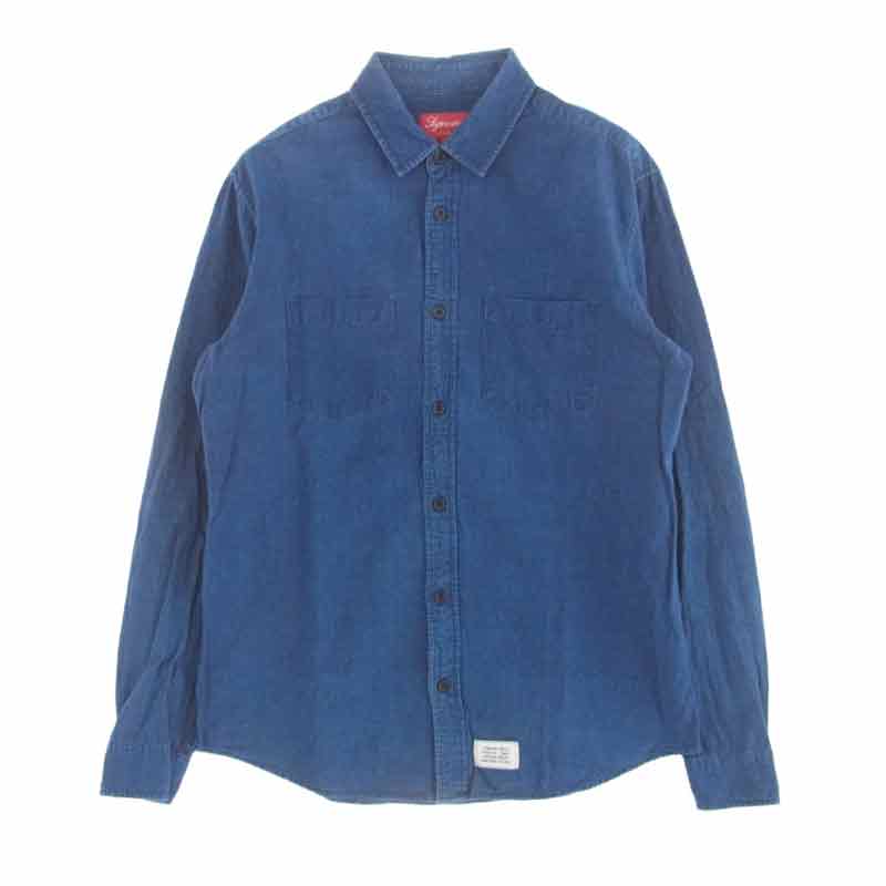 シュプリーム 11AW 2 Pocket Chambray Shirt シャンブレー デニム 長袖 シャツ 買取実績 画像