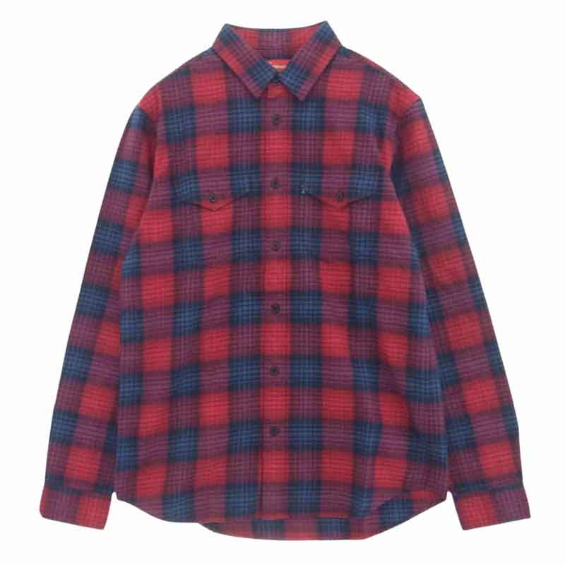 シュプリーム 11AW Ombre Plaid Shirt オンブレ プレイド チェック 長袖 シャツ 買取実績 画像