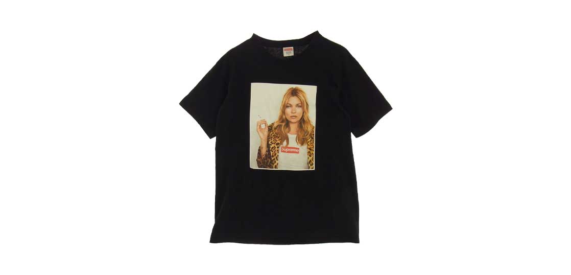 シュプリーム 12SS Kate Moss Tee 半袖Tシャツ ブラック系 買取実績