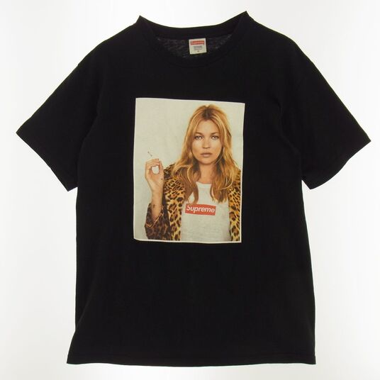 シュプリーム 12SS Kate Moss Tee 半袖Tシャツ ブラック系 買取実績 画像