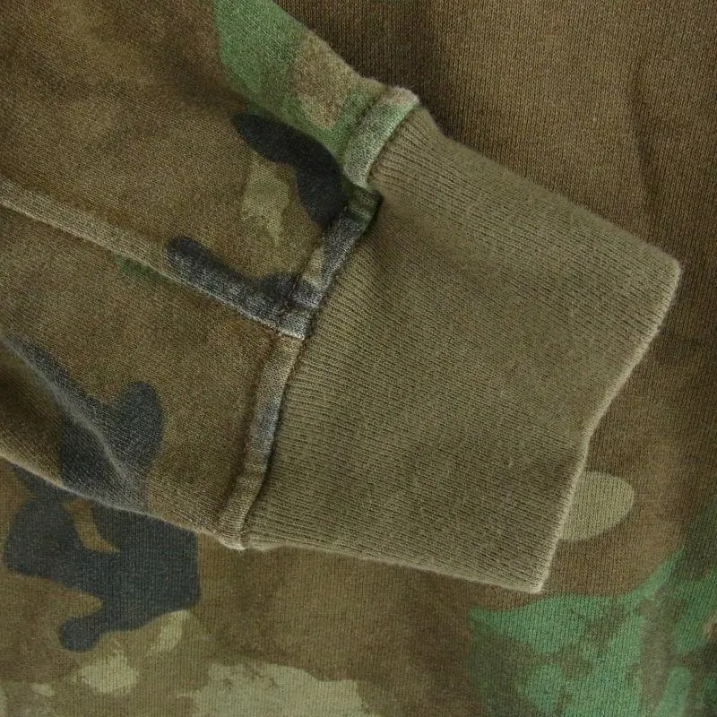 シュプリーム × Stone Island 14AW Crewneck Sweatshirt Woodland Camo