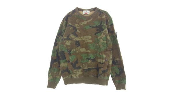 シュプリーム × Stone Island 14AW Crewneck Sweatshirt Woodland Camo 買取実績