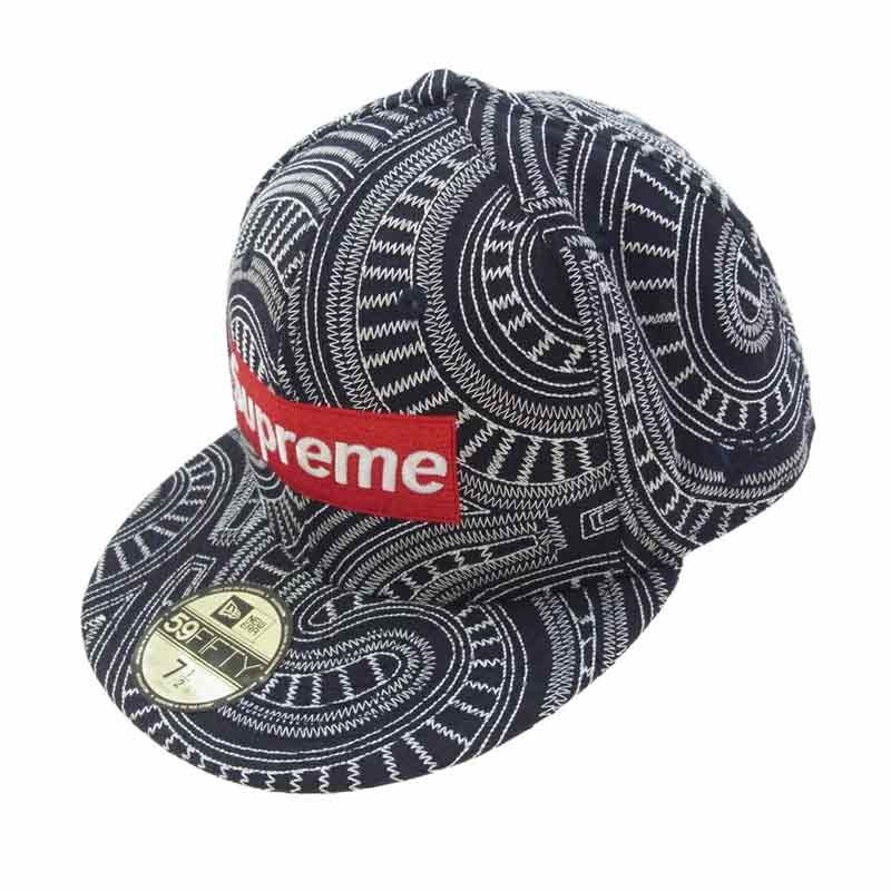 シュプリーム 14SS × New Era Uptown Box Logo Cap アップタウン ボックスロゴ ベースボールキャップ 買取実績 画像