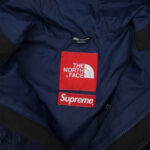 シュプリーム 15SS NP015401 × THE NORTH FACE Denim Dot Shot Jacket 買取実績 画像