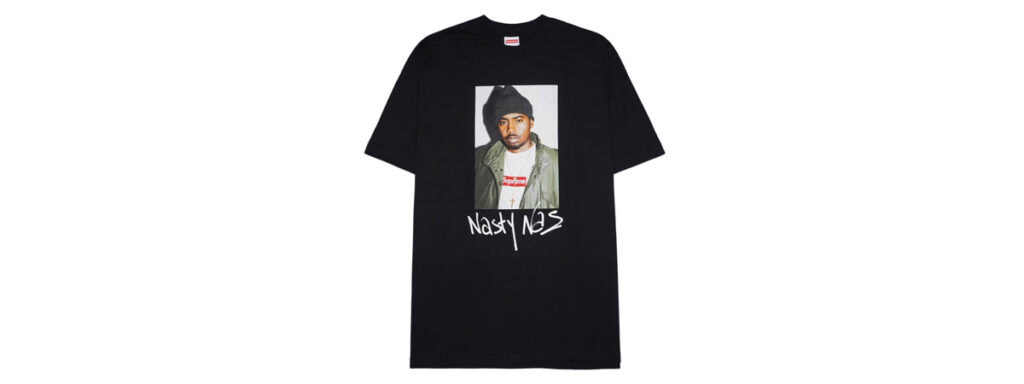 Supreme Nas Tee　画像