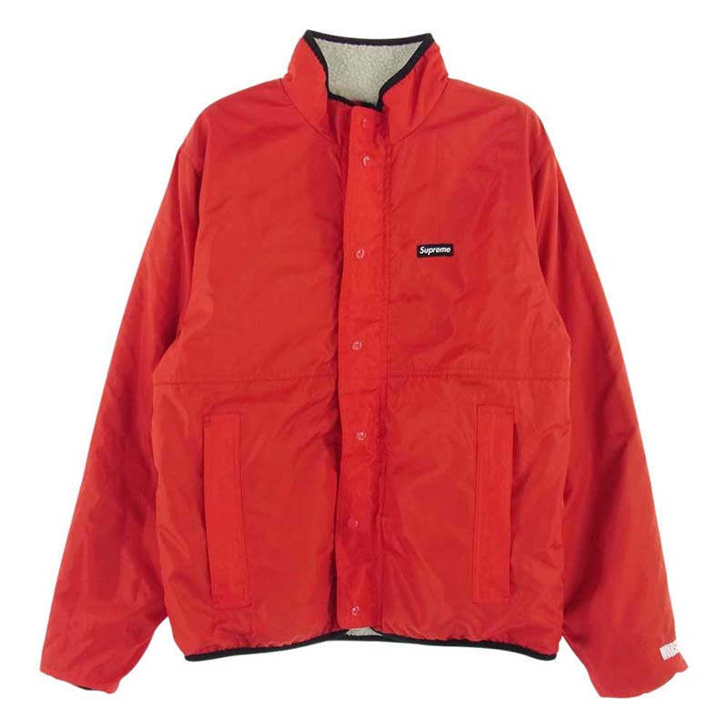シュプリーム 18AW Reversible Logo Fleece Jacket マルチカラー 買取実績 画像