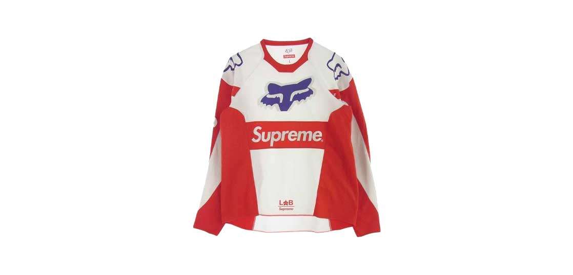 シュプリーム 18SS FOX RACING MOTO JERSEY 長袖 メッシュ Tシャツ 買取実績